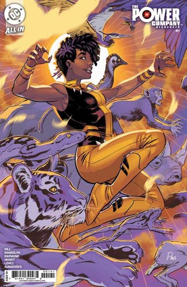 Power Company Recharged #1 (One Shot) Cover D 1 in 25 Paris Alleyne Card Stock Variant