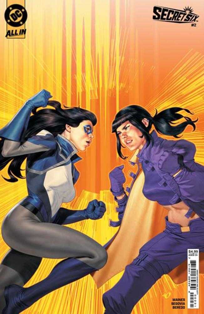 Secret Six #2 (Of 6) Cover B Ariel Olivetti Card Stock Variant