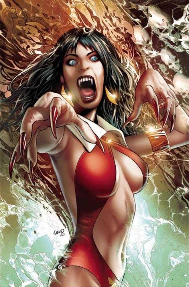 Vampirella (2025) #3 Cover G Greg Land Foil Full Art Variant