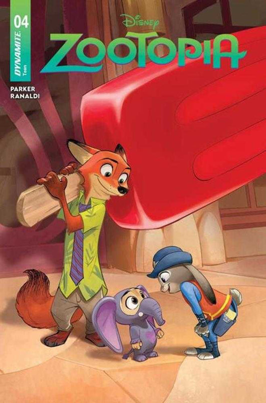 Zootopia #4 Cover D Storybook Art Variant