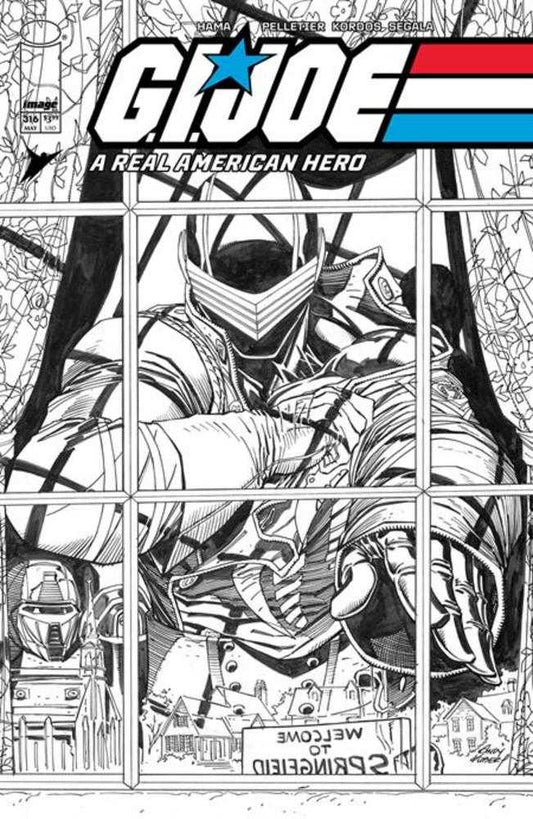 G.I. Joe A Real American Hero #316 Cover B Andy Kubert Variant