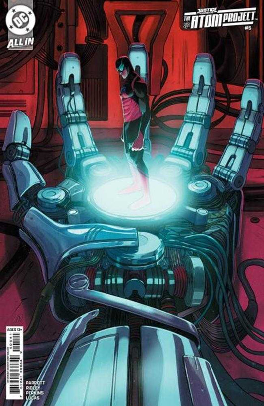 Justice League The Atom Project #5 (Of 6) Cover E 1 in 25 Nimit Malavia Card Stock Variant