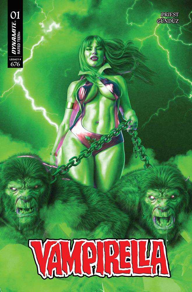 Vampirella (2025) #1 Cover Zi Foc 25 Copy Variant Edition Spears Emerald