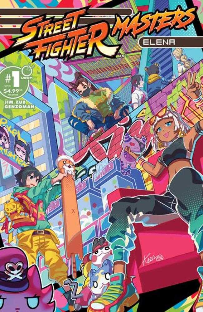 Street Fighter Masters Elena #1 (One Shot) Cover C Inc 1:5 Keenbiscuit Variant
