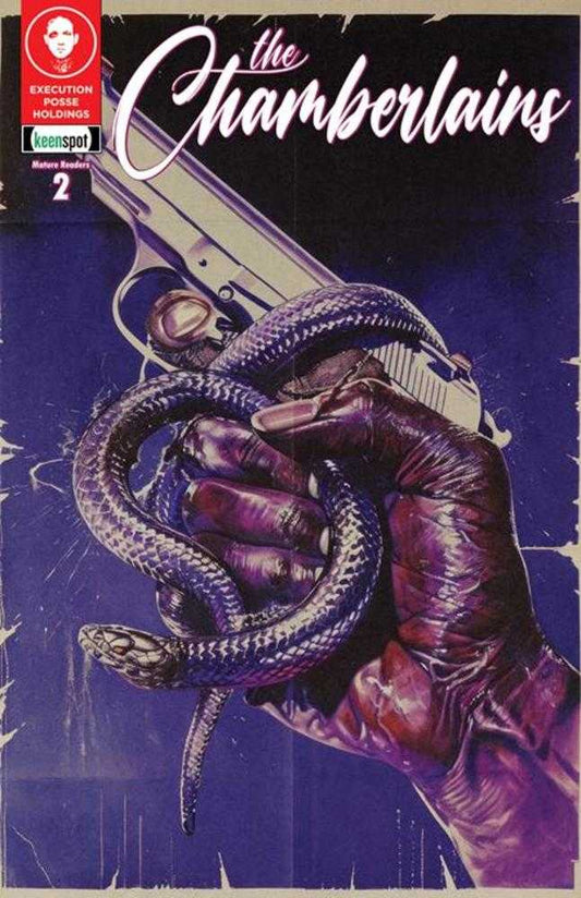 Chamberlains #2 Cover B Todd Skull Serpant Pistol Variant (Mature)