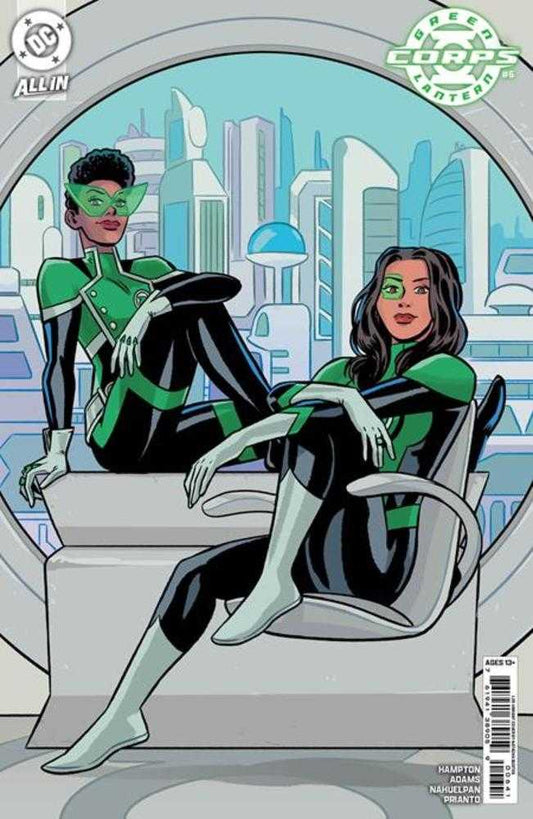Green Lantern Corps #6 Cover D 1 in 25 Natacha Bustos Card Stock Variant