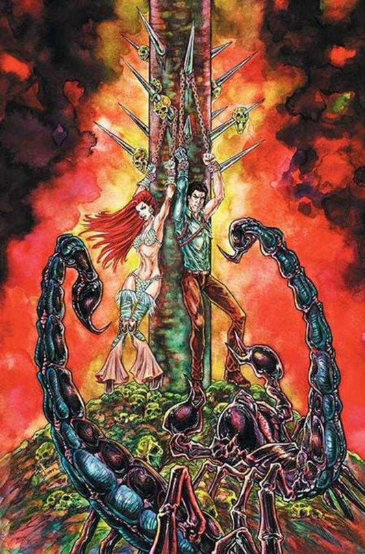 Red Sonja vs Army Of Darkness #5 Cover H 1 in 10 Inc Nikkol Jelenic Full Art Variant