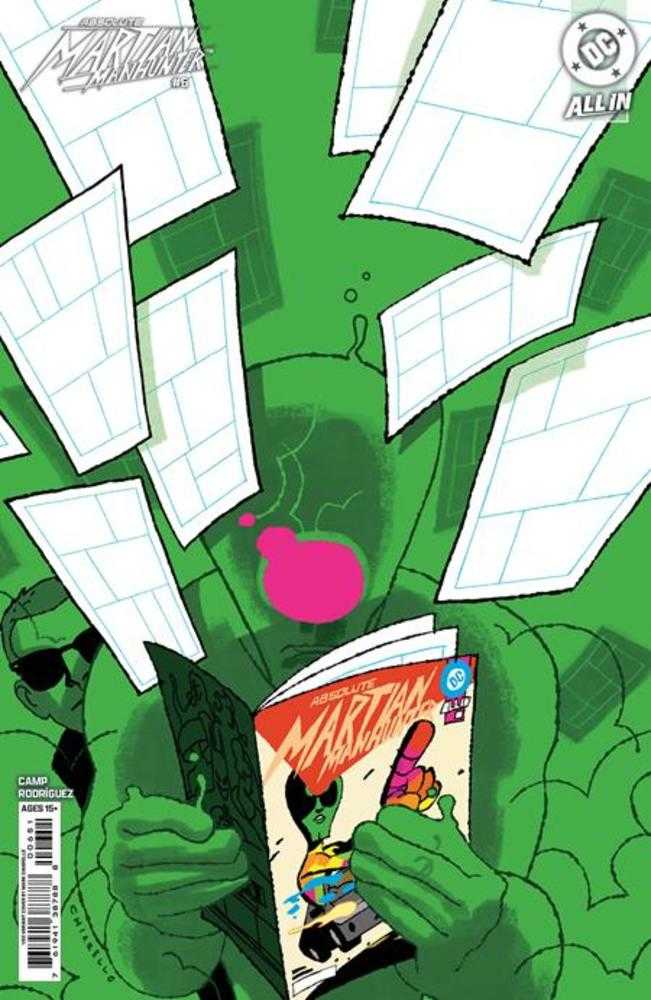 Absolute Martian Manhunter #6 (Of 12) Cover E 1 in 50 Mark Chiarello Card Stock Variant