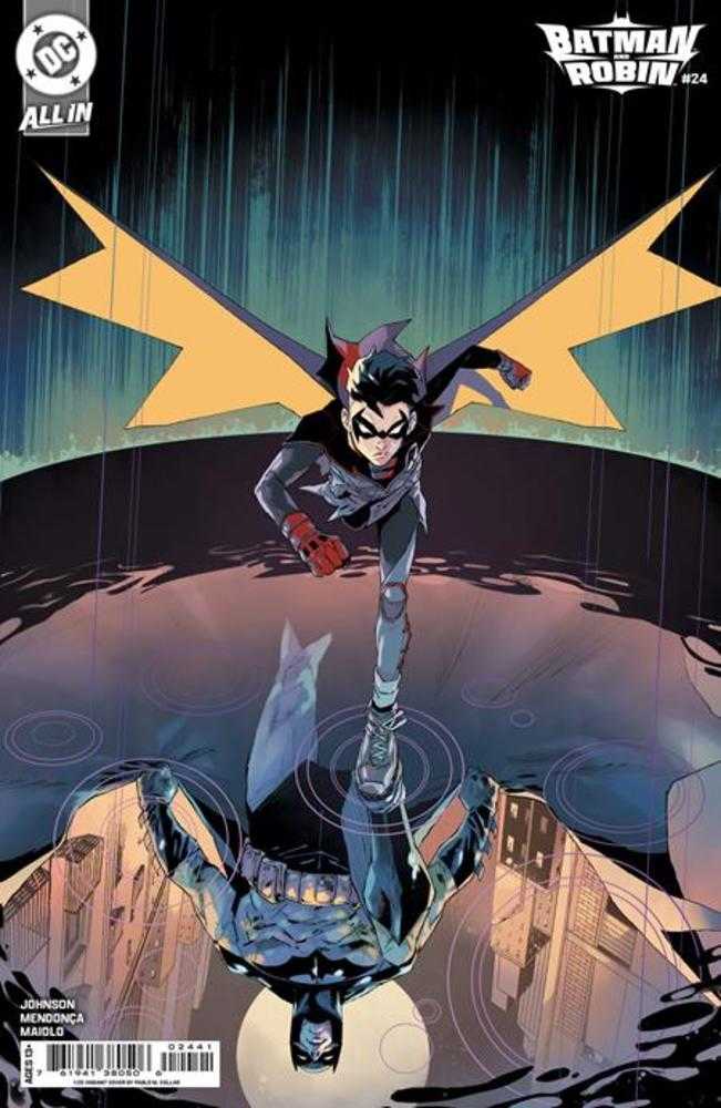 Batman And Robin #24 Cover D 1 in 25 Pablo M Collar Card Stock Variant