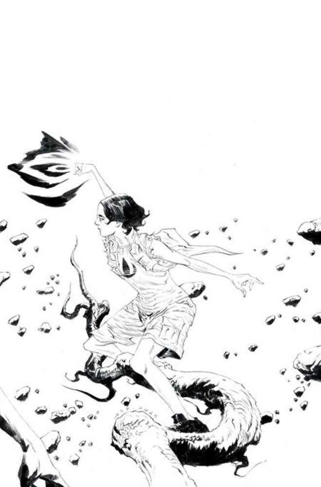 Captain Planet #6 Cover I Inc 1:15 Jae Lee Line Art Full Art Variant
