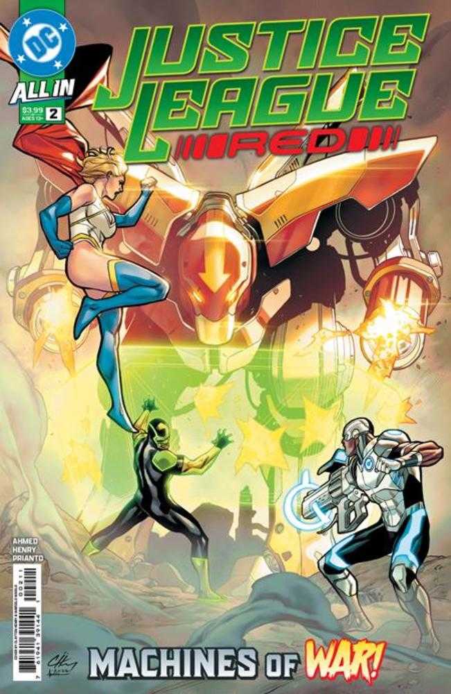 Justice League Red #2 (Of 6) Cover A Clayton Henry