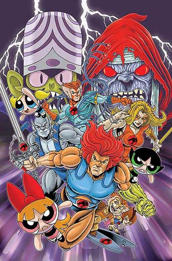 Thundercats Powerpuff Girls #1 Cover R Inc 1:15 Ken Haeser Virgin Foc Bonus Variant