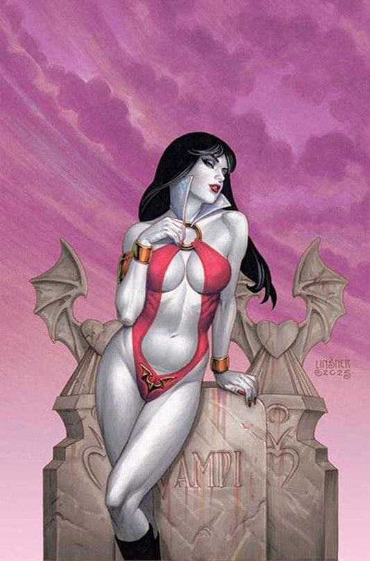 Vampirella Armageddon #2 Cover Q 1 in 10 Joseph Michael Linsner Foc Bonus Foil Full Art Variant