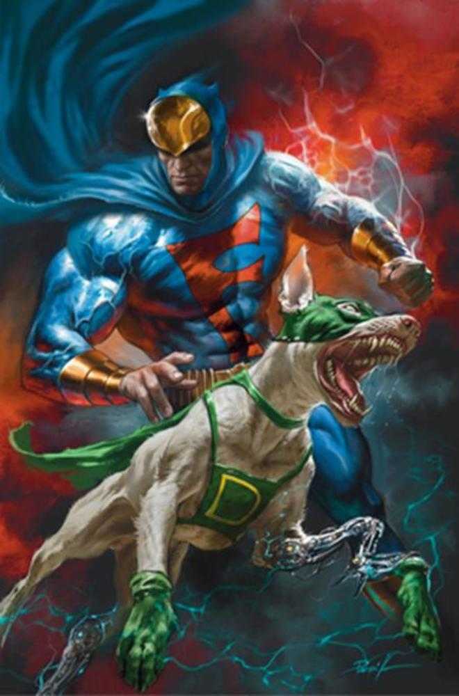 Blue Falcon & Dynomutt #2 Cover I Inc 1:15 Lucio Parrillo Full Art Variant