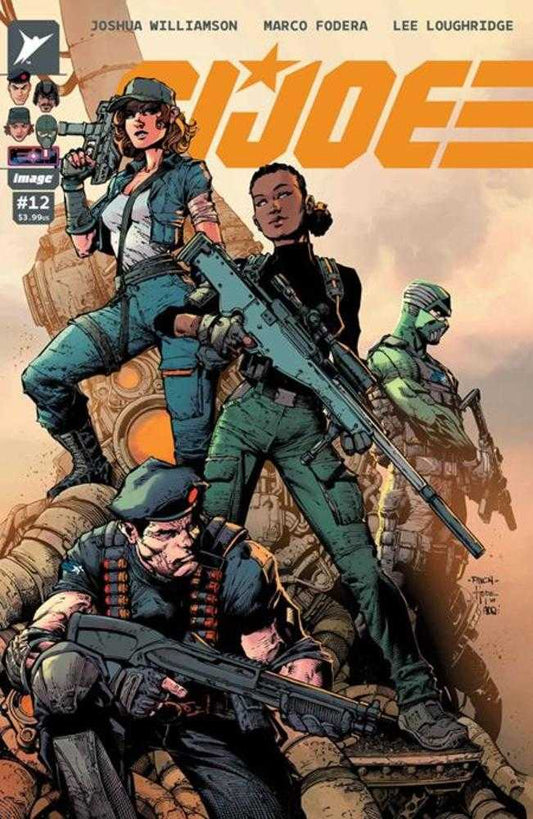 G.I. Joe #12 Cover E 1 in 50 David Finch & Sandra Hope Variant