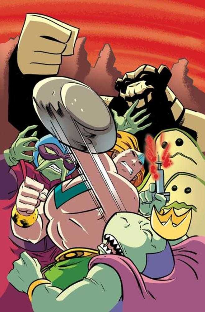 Herculoids #9 Cover E 1 in 10 Anthony Marques Full Art Variant