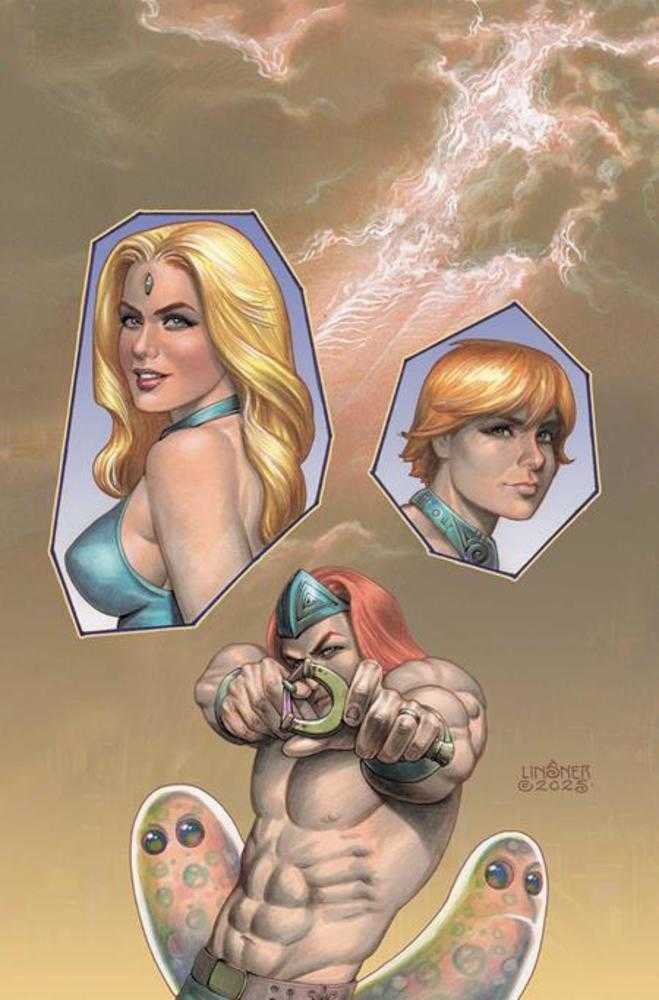 Herculoids #9 Cover G Inc 1:15 Joseph Michael Linsner Full Art Variant