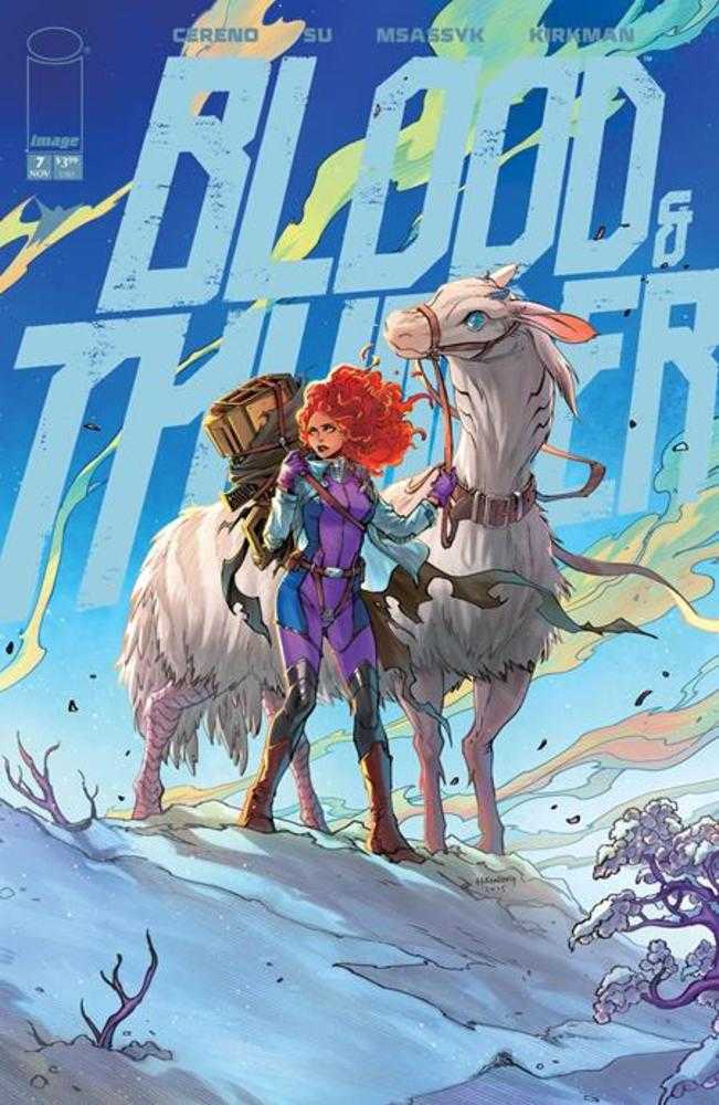 Blood & Thunder #7 Cover C 1 in 10 Haining Variant (Mature)