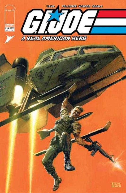 G.I. Joe A Real American Hero #322 Cover C 1 in 10 Steve Beach Gears Of Joe Variant