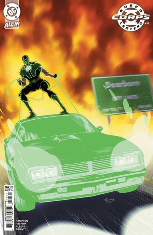 Green Lantern Corps #10 Cover D 1 in 25 Scott Godlewski Card Stock Variant