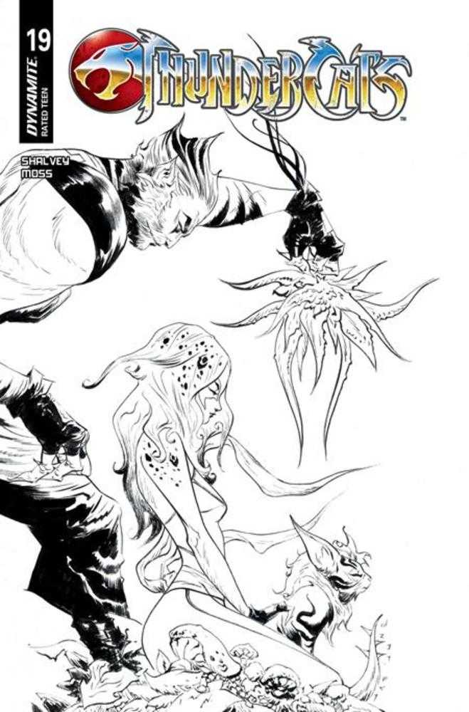 Thundercats #19 Cover S Jae Lee Line Art Foc Bonus Variant