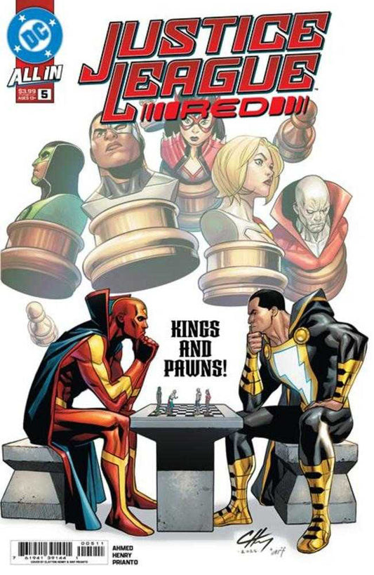 Justice League Red #5 (Of 6) Cover A Clayton Henry