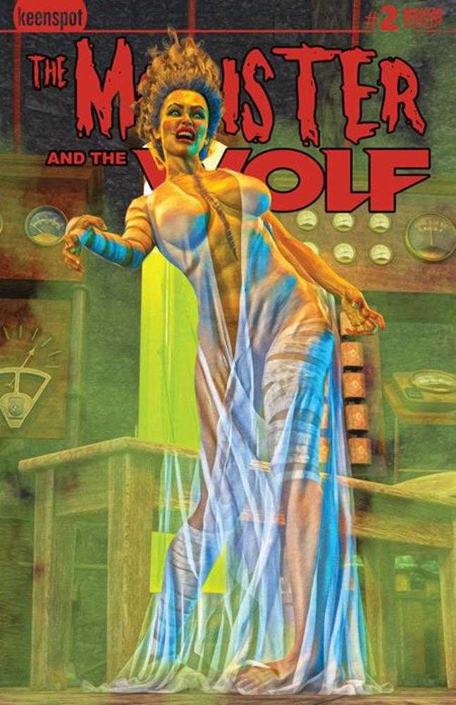 Mark Spears Monsters The Monster & The Wolf #2 Cover D 1 in 100 Mark Spears The Awakening Holofoil Variant (Free)
