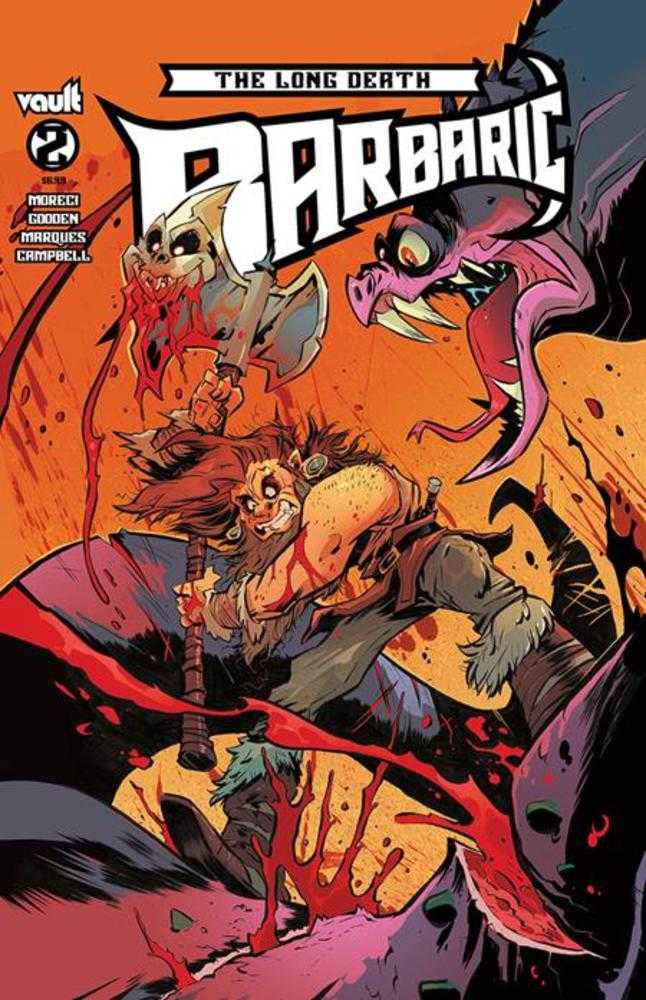 Barbaric The Long Death #2 (Of 3) Cover C 1 in 10 Brett Bean Variant
