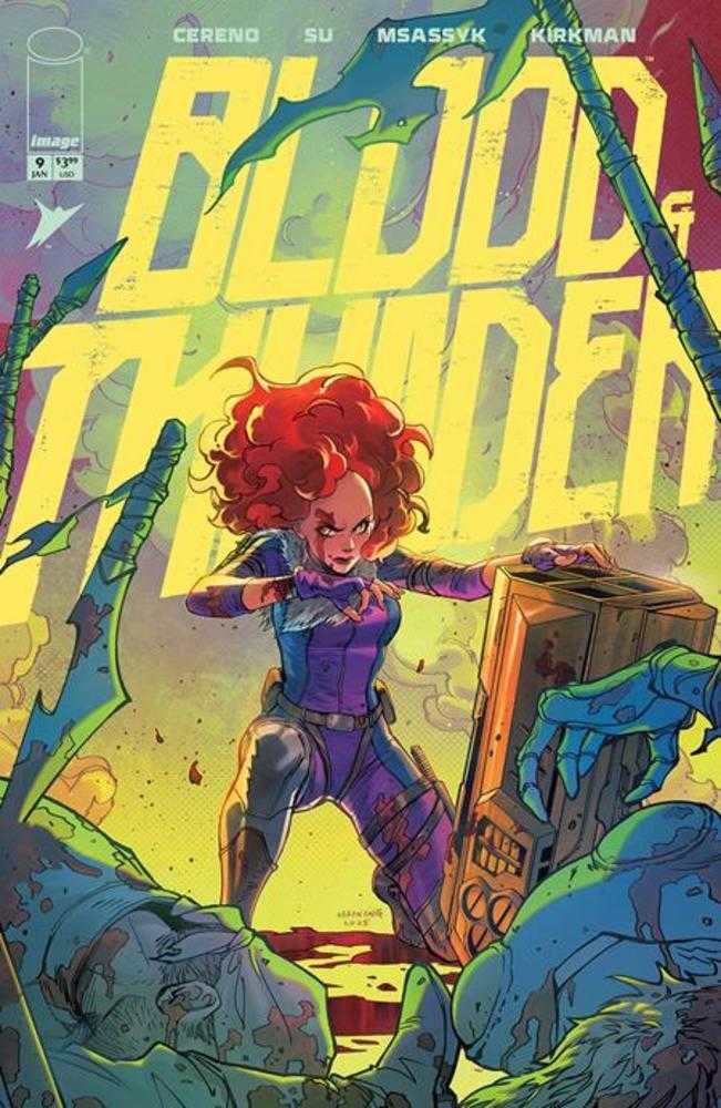 Blood & Thunder #9 Cover C 1 in 10 Haining Variant (Mature)
