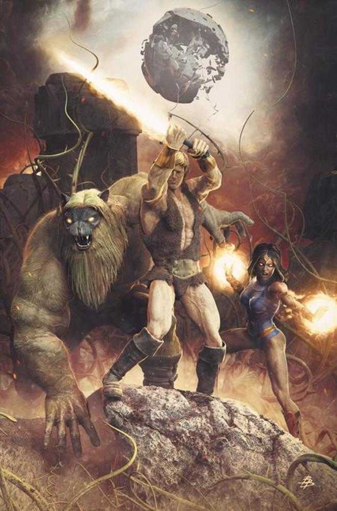 Thundarr The Barbarian #1 Cover Q Inc 1:40 Bjorn Barends Full Art Variant