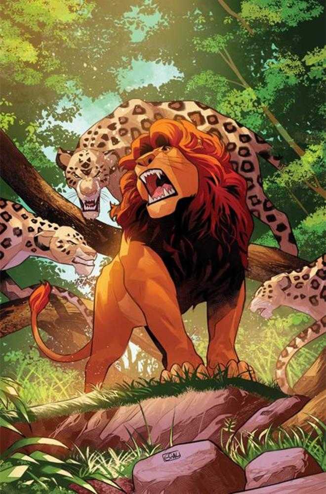 Lion King #4 Cover H Inc 1:15 Edwin Galmon Full Art Variant