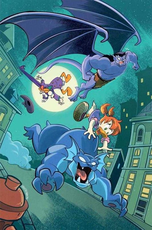 Gargoyles Darkwing Duck #3 Cover F Inc 1:15 Carlo Lauro Full Art Variant
