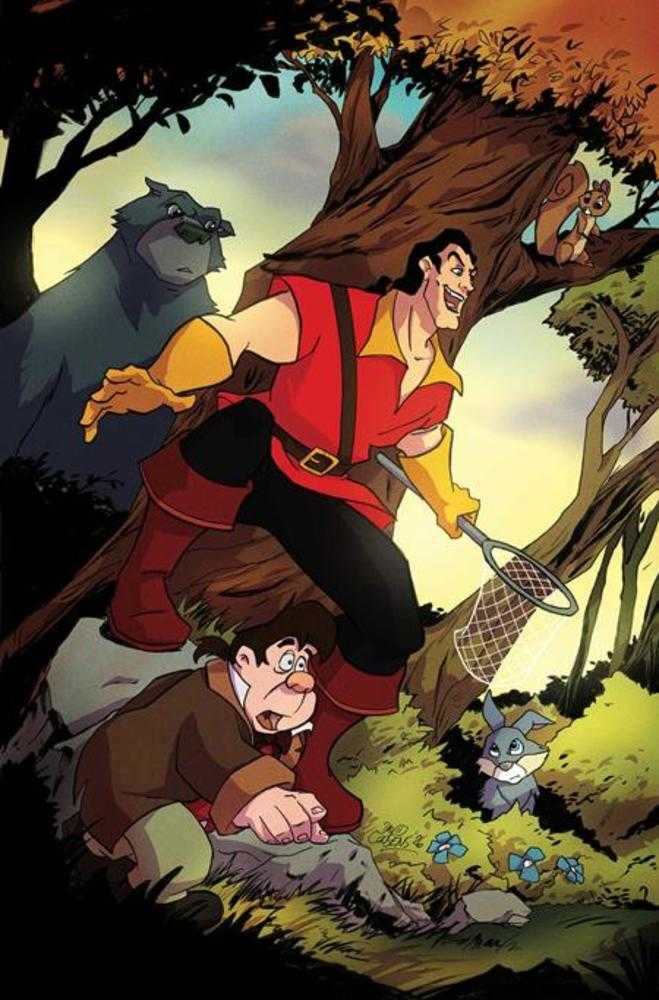 Disney Villains Gaston #2 Cover F 1 in 10 David Cousens Full Art Variant