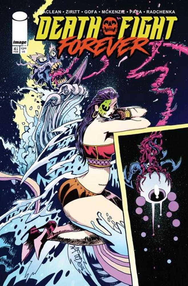 Death Fight Forever #4 (Of 5) Cover C 1 in 25 Jim Mahfood Variant (Mature)