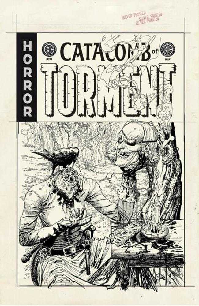 EC Catacomb Of Torment #11 Cover D Inc 1:20 Dustin Weaver Black & White Artist Edition Variant