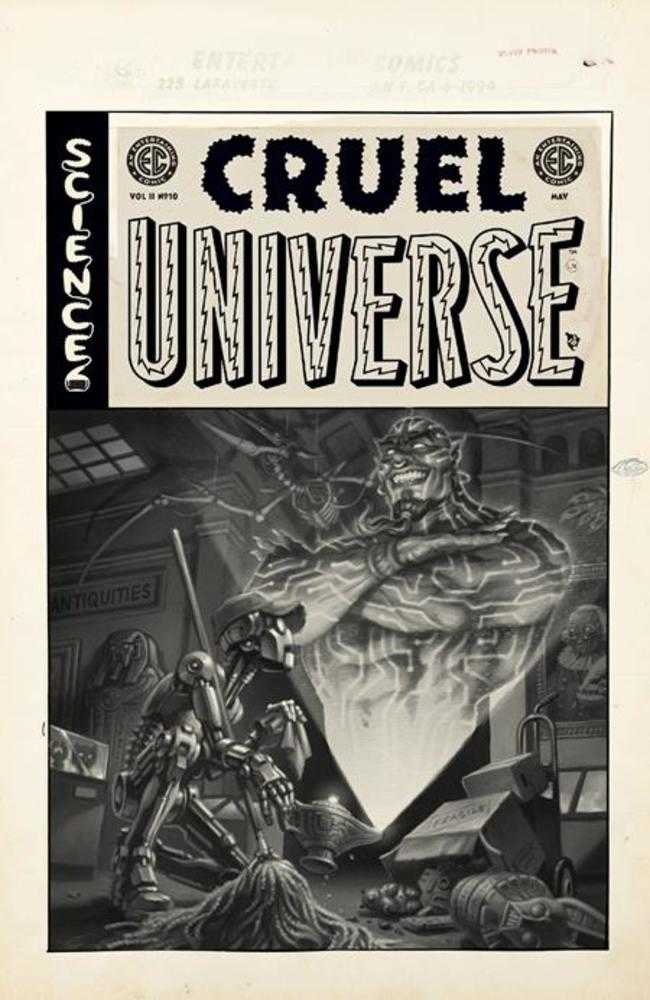 EC Cruel Universe 2 #10 (Of 12) Cover D Inc 1:20 Lukas Ketner Black & White Artist Edition Variant