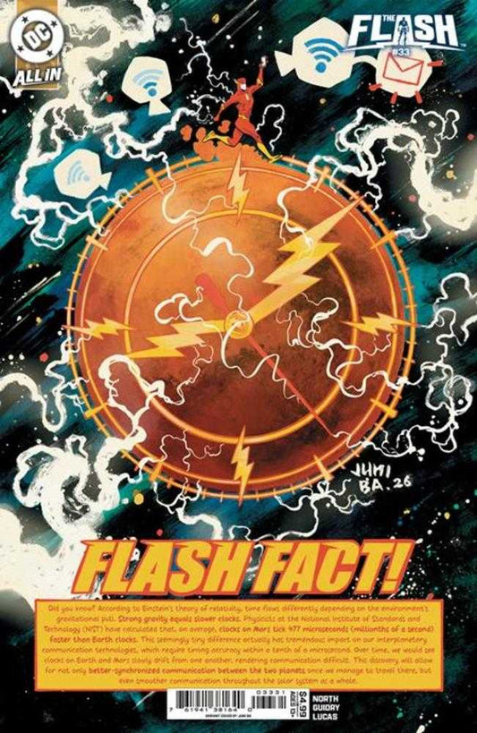 Flash #33 Cover C Juni Ba Card Stock Variant