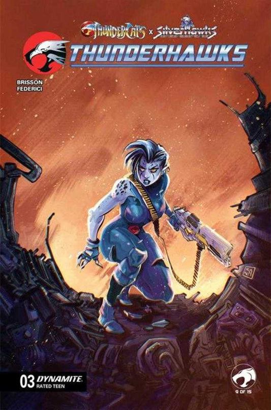 Thundercats X Silverhawks Thunderhawks #3 Cover D Alessandro Ranaldi Variant