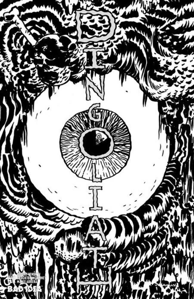 Dingoliath #1 (One Shot) Cover G Inc 1:20 Manix Abrera Bw Variant