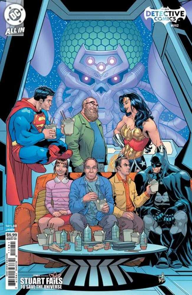 Detective Comics #1112 Cover E Sean Izaakse Stuart Fails To Save The Universe Card Stock Variant