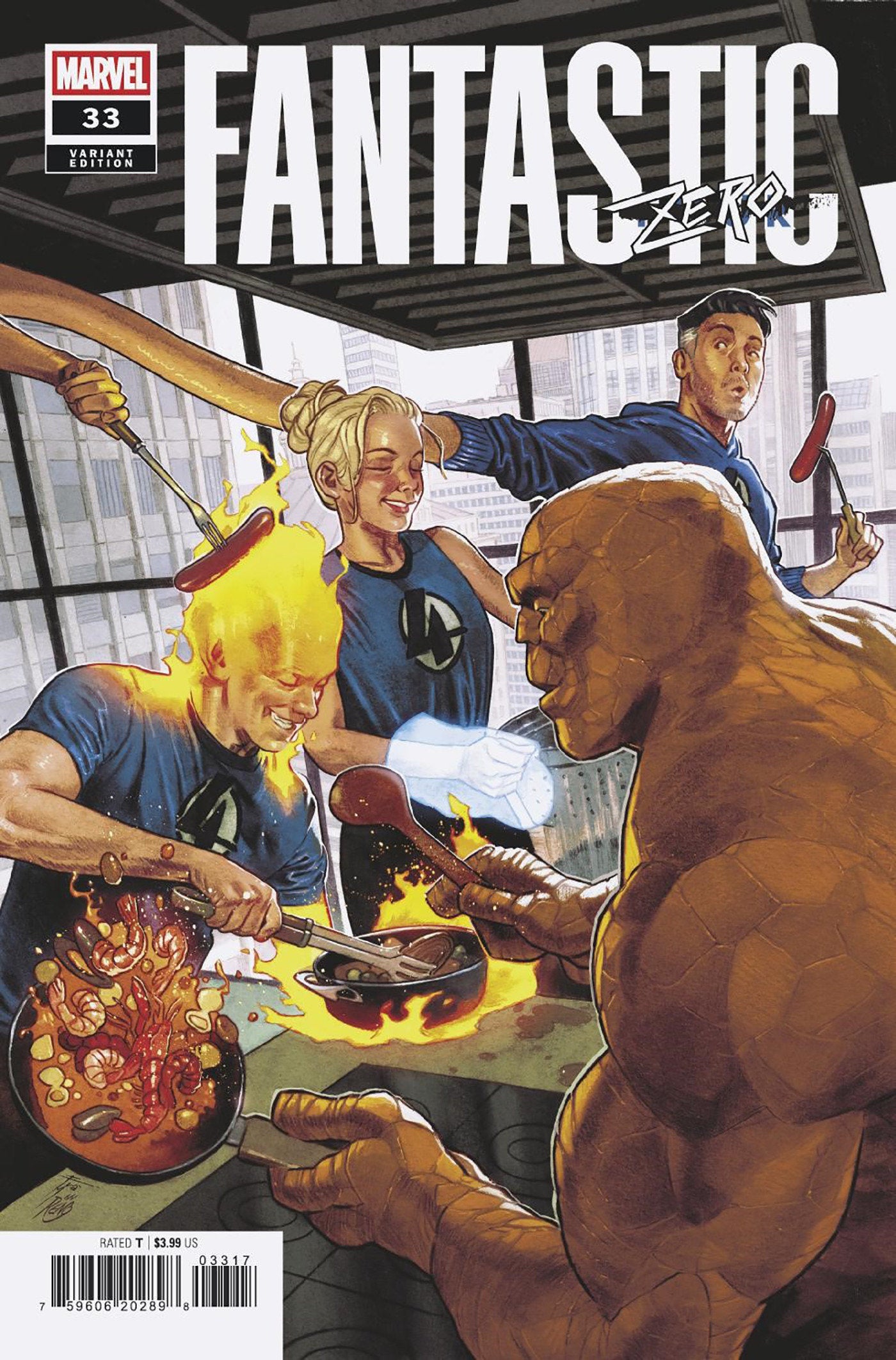 Fantastic Four #33 Francesco Mobili Variant [Doom]