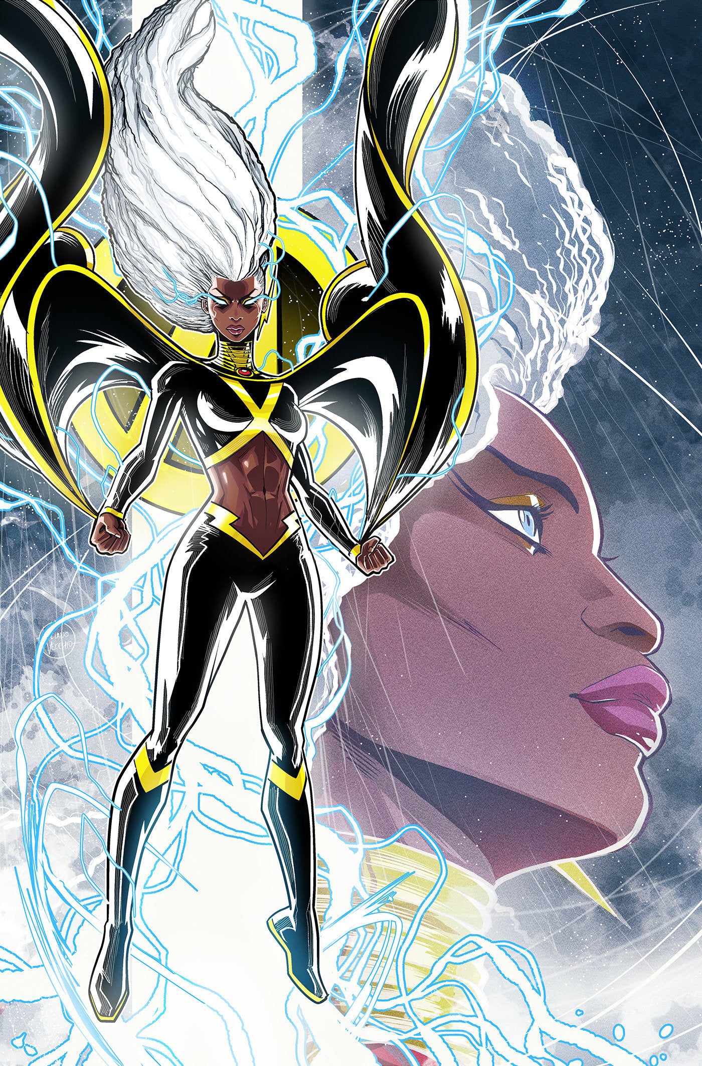 Avengers #27 Luciano Vecchio Storm Full Art Variant [Doom]