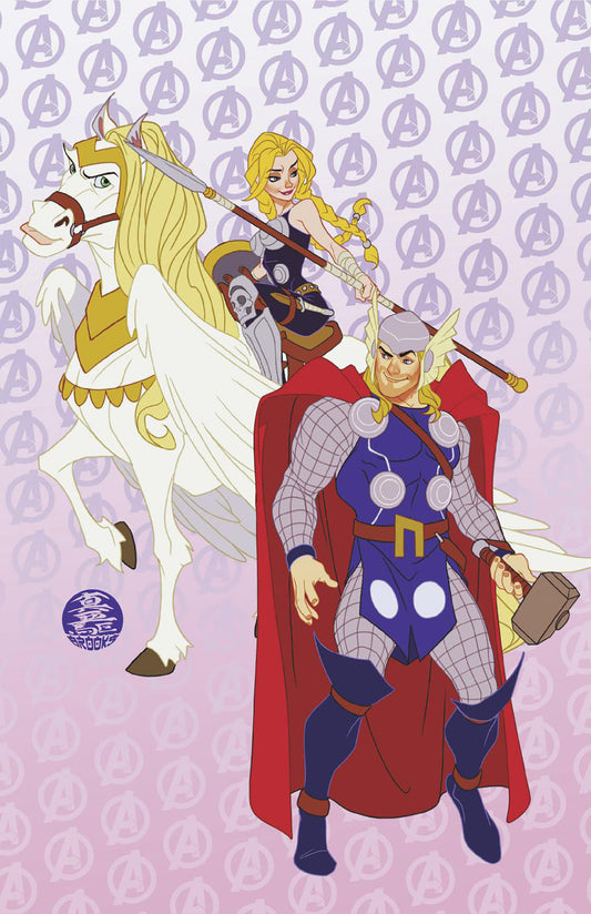 Immortal Thor #20 Mark Brooks Animated-Style Full Art Variant