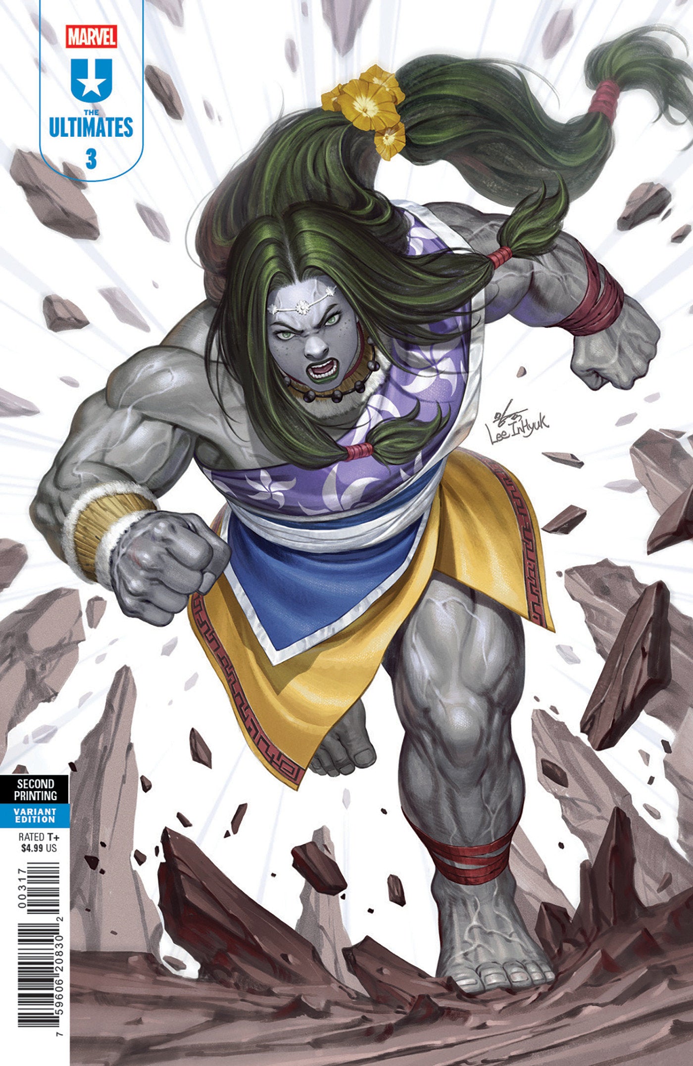 Ultimates #3 Inhyuk Lee Ratio 2nd Printing Variant