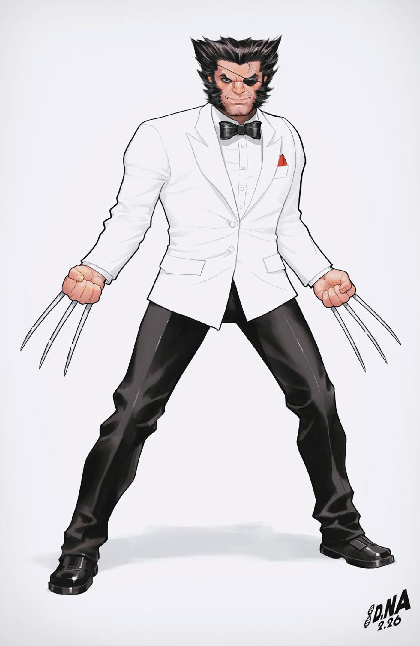 Wolverine #18 David Nakayama Color Block White Full Art Variant