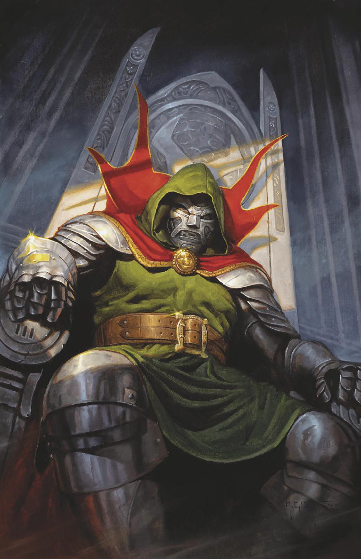 One World Under Doom #5 E.M. Gist Full Art Variant