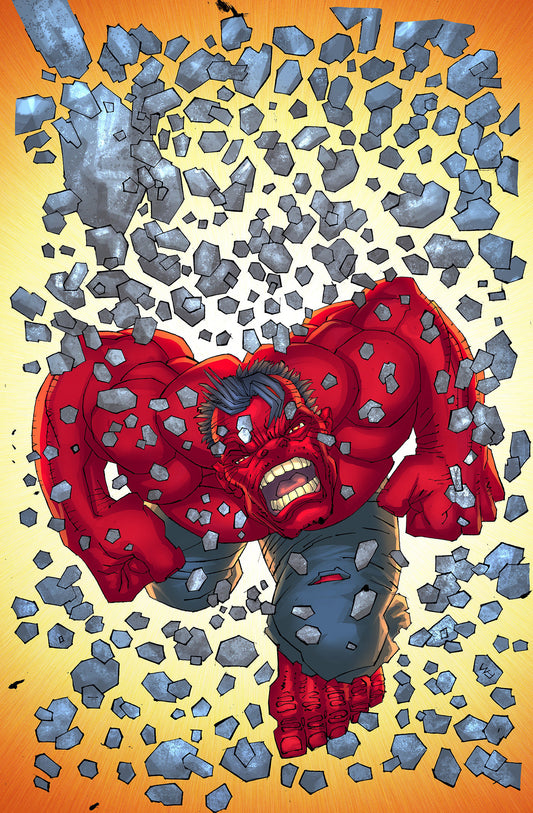 Red Hulk #1 Frank Miller Full Art Variant [Doom]