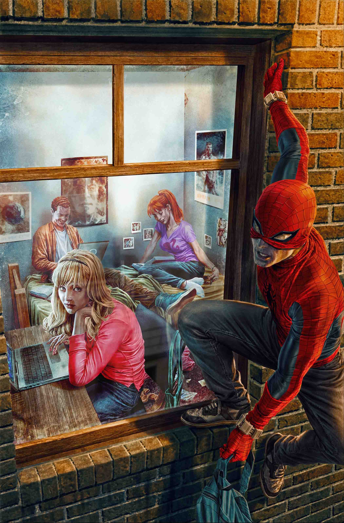Amazing Spider-Man #17 Lee Bermejo Amazing Visions Full Art Variant