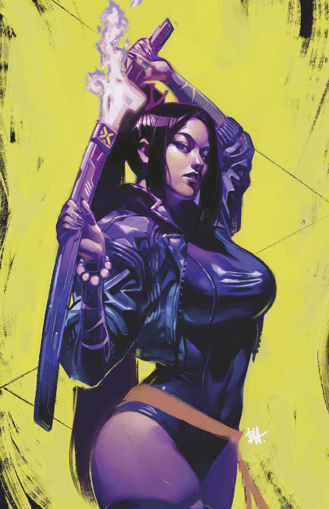 Psylocke #5 Ben Harvey Psylocke Full Art Variant