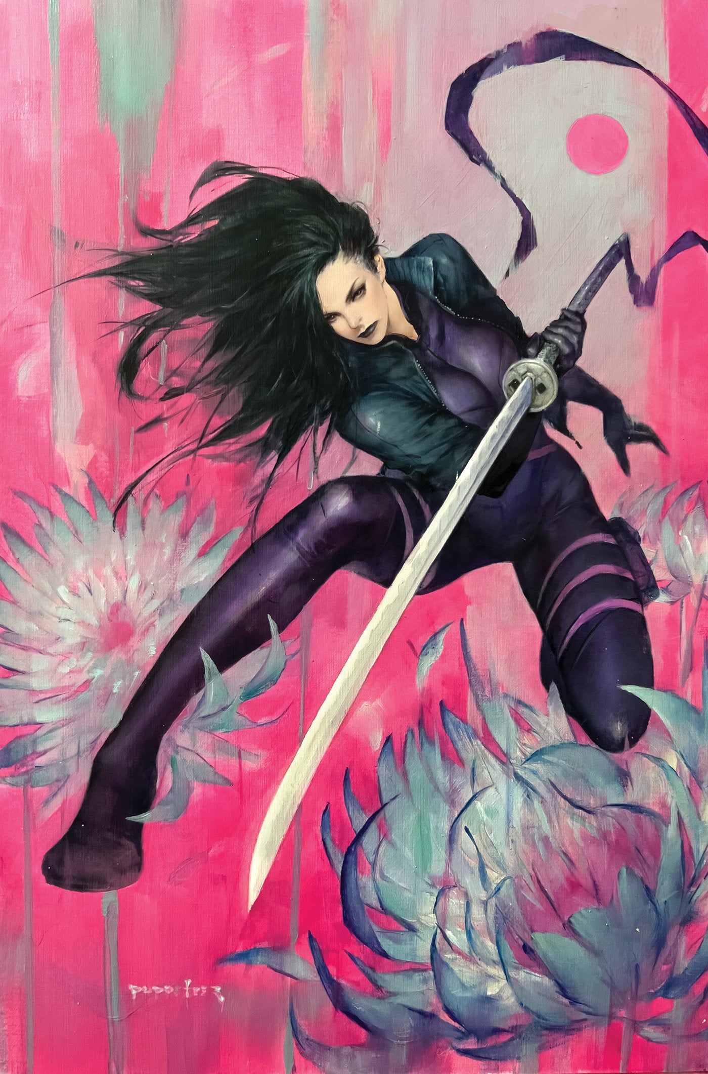 Psylocke #8 Puppeteer Lee Psylocke Full Art Variant